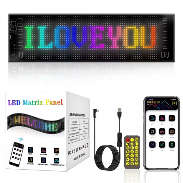لوحة عرض LED ذكية للسيارة