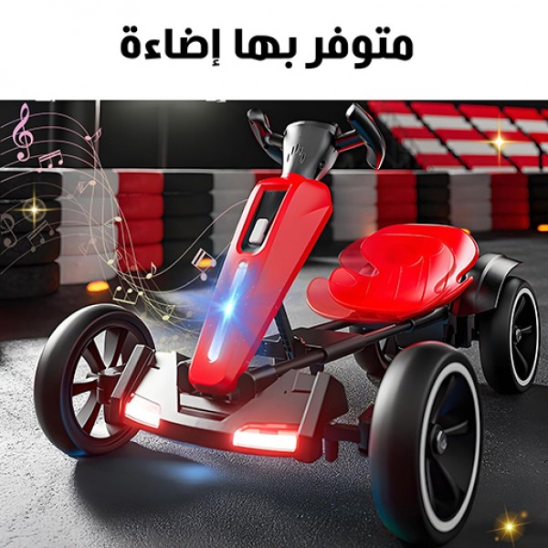 عربة أطفال كهربائية رباعية الدفع قابلة للطي