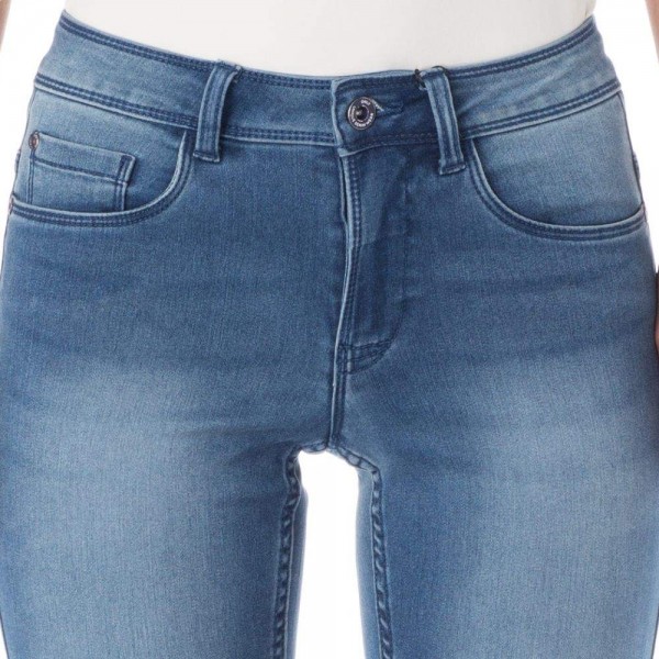 ONLY Blue Skinny Jeans Pant For Women