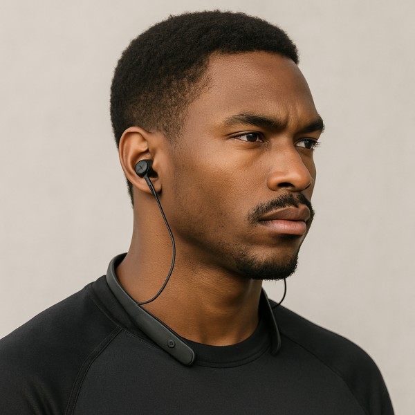 سماعة بحامل مانع للسقوط