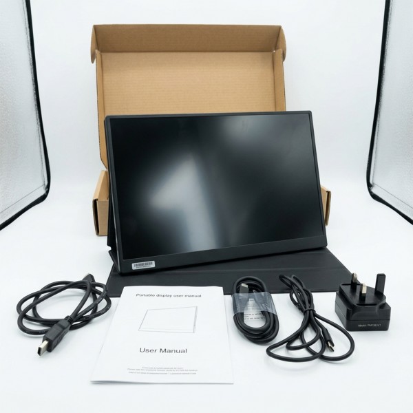 Portable Monitor Dual USB C HD 14 Inch
