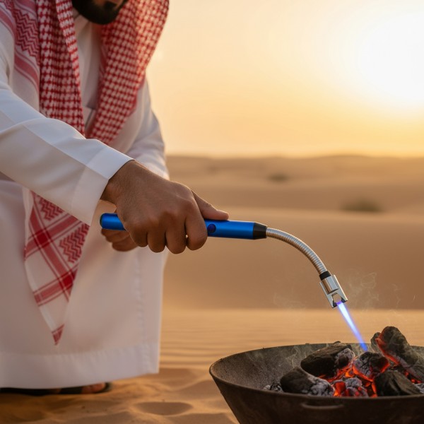 قدّاحة لهب إلكترونية حديثة قابلة لإعادة الشحن