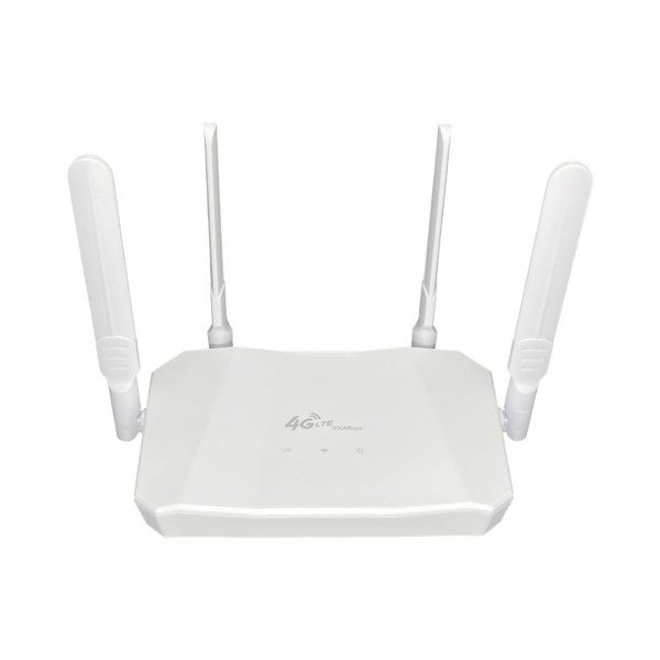 راوتر واى فاى خارق أربعة أنتنا + مدخل شريحة تشغيل سهل