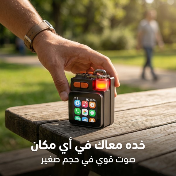 مكبر صوت بشاشة