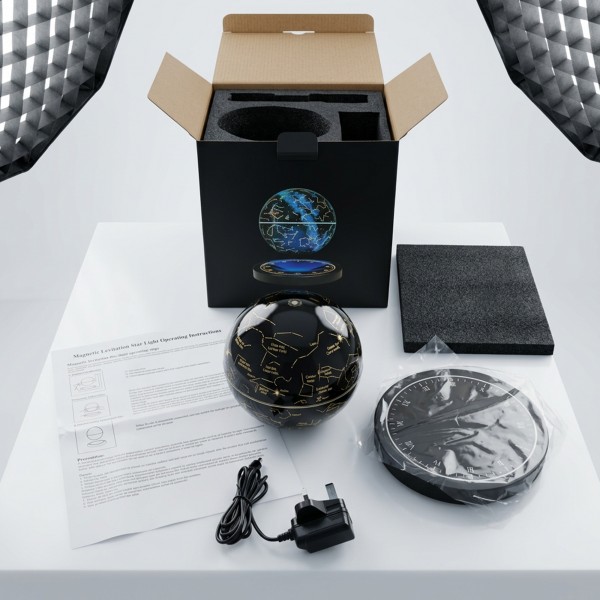 مصباح معلق مغناطيسي ا لون أسود