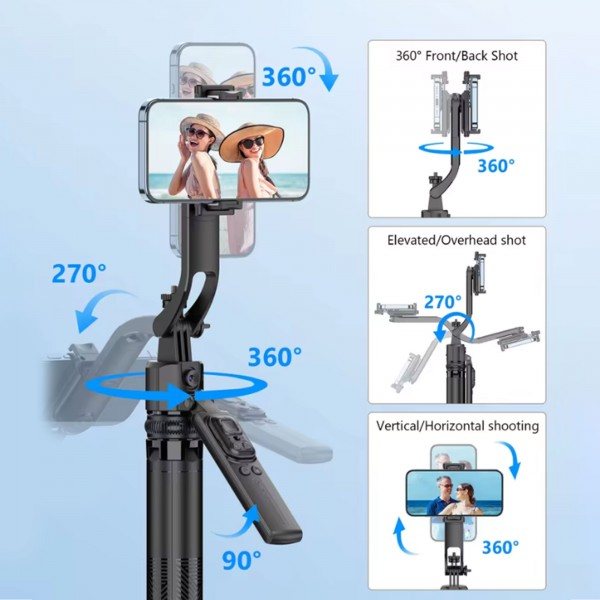 مانع اهتزاز للجوال 360 درجة كبير الحجم