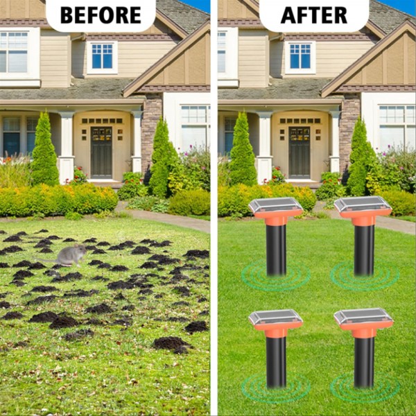 عمود الأمان بالطاقة الشمسية لطرد الحيوانات والحشرات سعر جملة للكمية