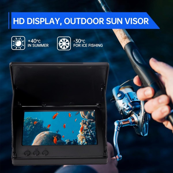 كاميرا بشاشة لتصوير تحت الماء