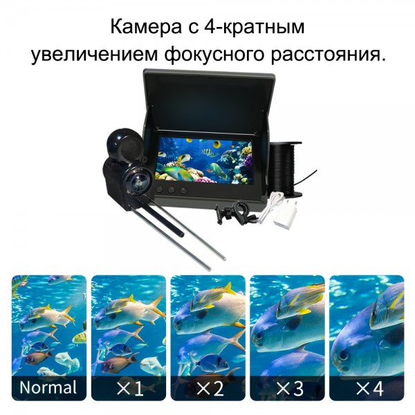 كاميرا بشاشة لتصوير تحت الماء