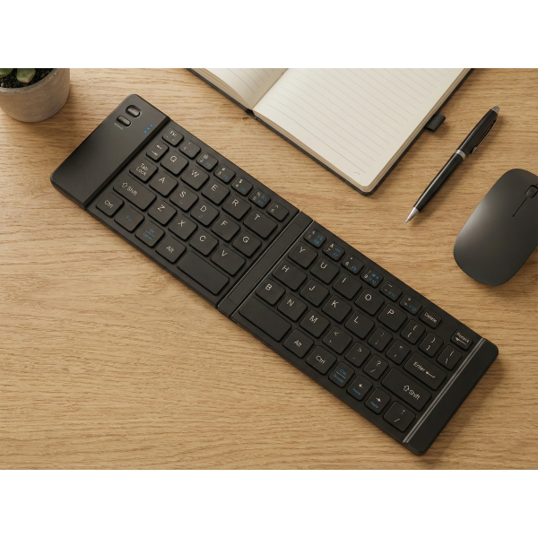 كيبورد قابل للطى ماوس هدية مجانية