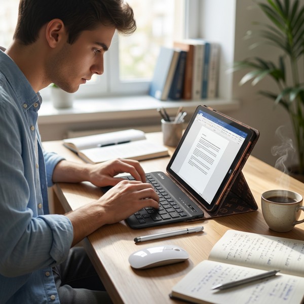 تابلت Airtap Air 8 pro بضمان عام كيبورد و ماوس بلوتوث