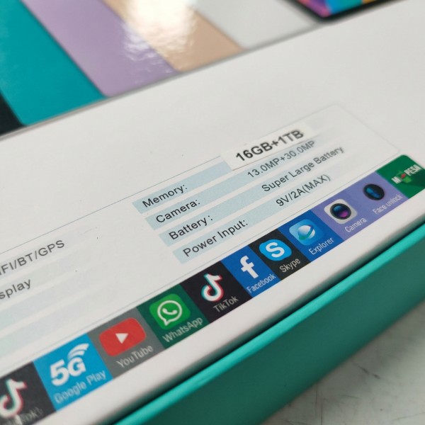 باقتك الاحترافية المتكاملة GT100 Ultra - تابلت 5G بذاكرة 1 تيرا مع كيبورد وماوس وسماعات وسعة رام 16GB