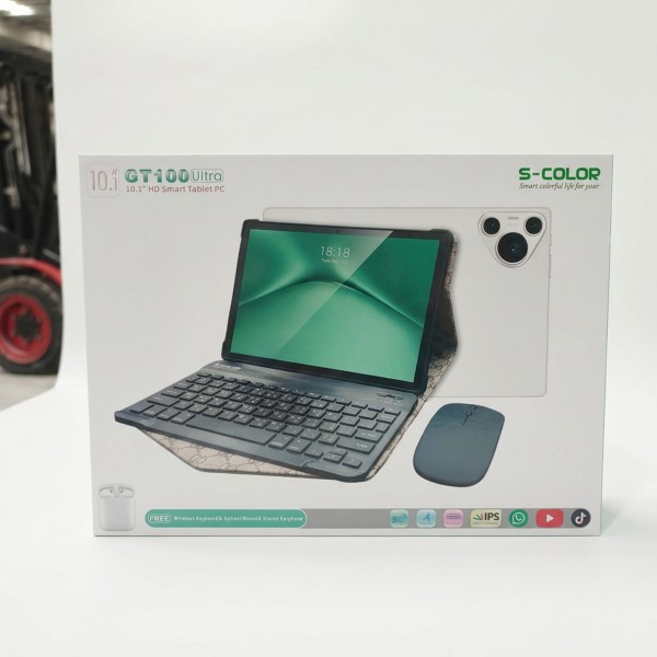 باقتك الاحترافية المتكاملة GT100 Ultra - تابلت 5G بذاكرة 1 تيرا مع كيبورد وماوس وسماعات وسعة رام 16GB
