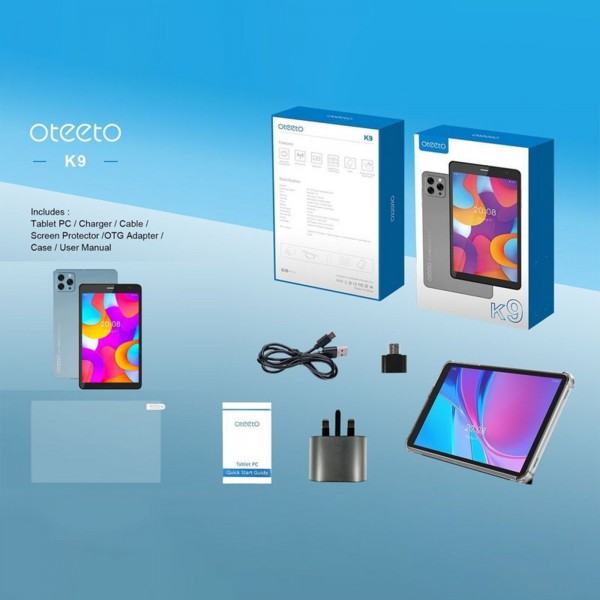 اوتيتو K9 شاشة 8 بوصة