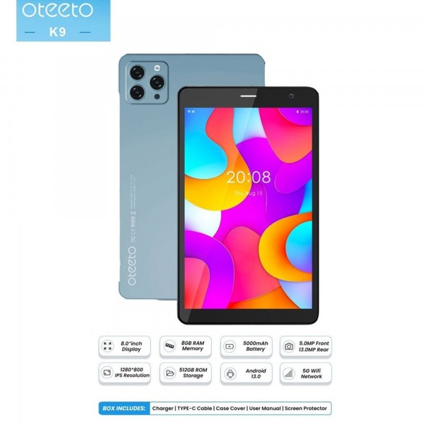 اوتيتو K9 شاشة 8 بوصة