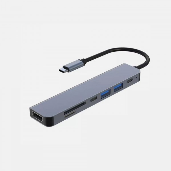 محول متعدد المنافذ  (ناقل سريع - K4 HDMI-PD 100W - مداخل Type-c)