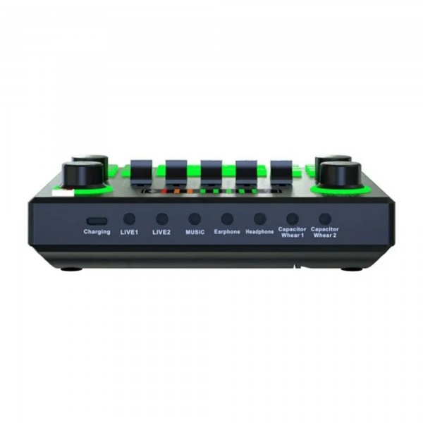 مازج صوت بلوتوث احترافي  مع مؤثرات دي جيه