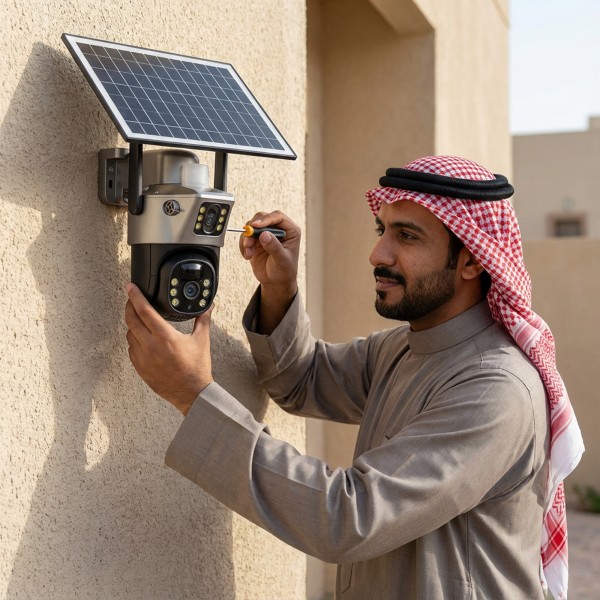 كاميرا بالطاقة الشمسية الحديثة