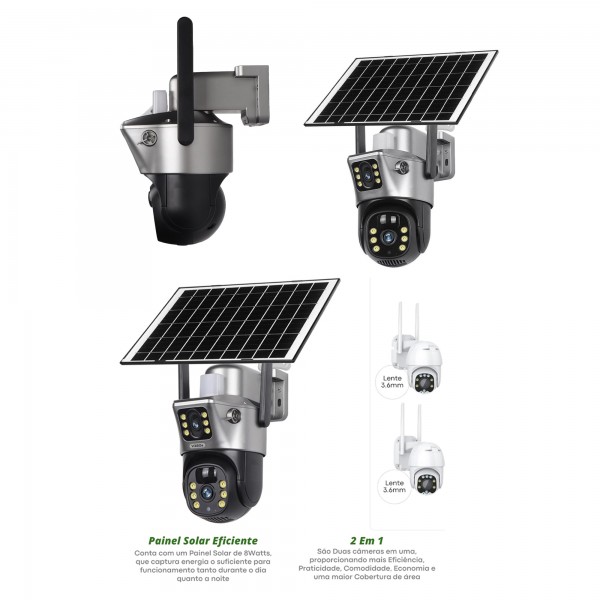 كاميرا بالطاقة الشمسية الحديثة