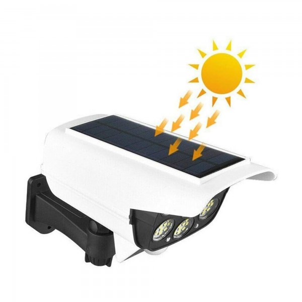 كشاف على شكل كاميرا بالطاقة الشمسية ( مقاوم للماء)