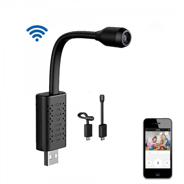 كاميرا الأمان الخفية Xindaba U21 - مراقبة ذكية بجودة 1080p ورؤية ليلية