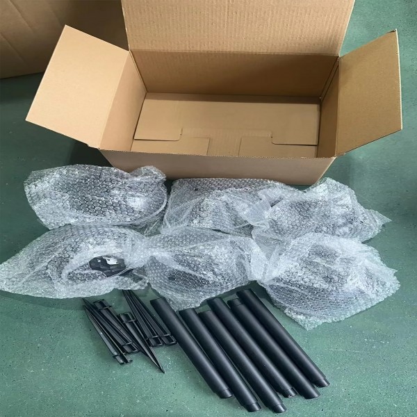 إضاءة دائرية بالطاقة الشمسية للحديقة وللشركات