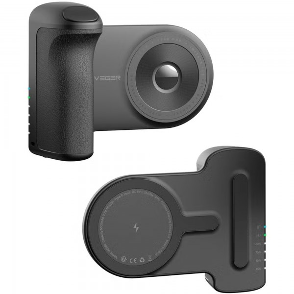 مقبض تصوير مغناطيسي باور بنك لاسلكي