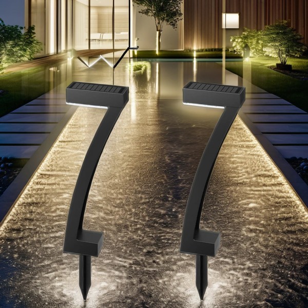 عمود إنارة بالطاقة الشمسية مقاوم للماء حديث