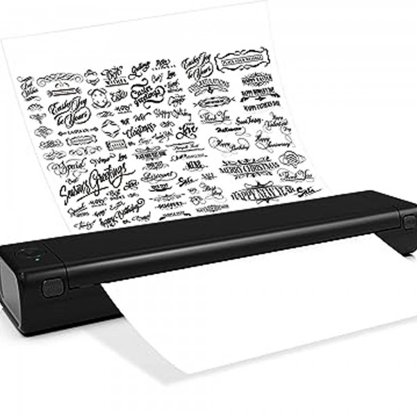 طابعة محمولة ذكية مع بكت ورق هدية مجانية