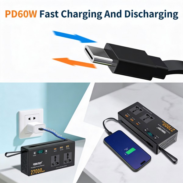 Power Station Portable 27000 MHA