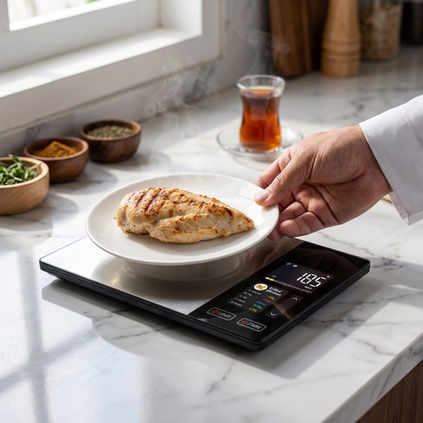 ميزان تحليل الاكل من خلال أبلكيشن جوال