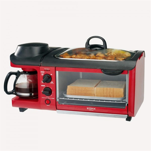 ميكروويف وقلاية وصانعة قهوة ٣*١