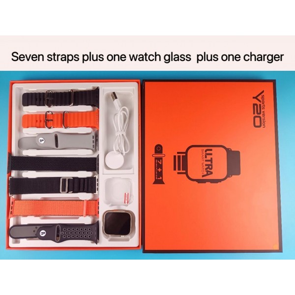 سماعة بمترجم AI + ساعة الترا 7 استيك