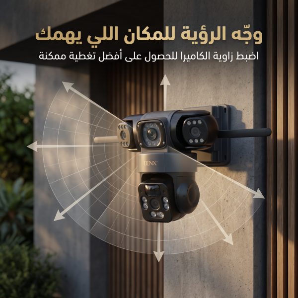 كاميرا ديبكس 3 عداسات بمدخل شريحة ضمان عامين