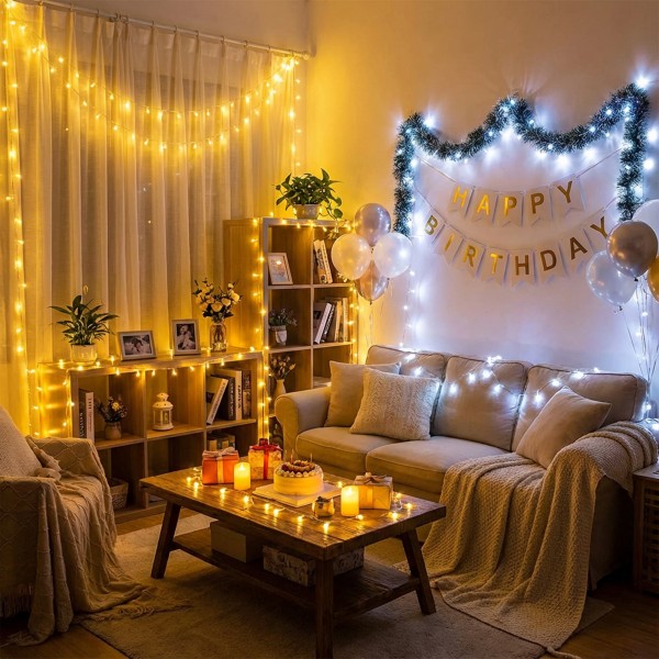 إضاءة الاحتفالات 50 متر سعر الجملة للكمية