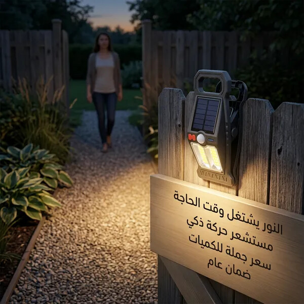 الكشاف المشبك بالطاقة الشمسية بسعر جملة للكمية ضمان عام