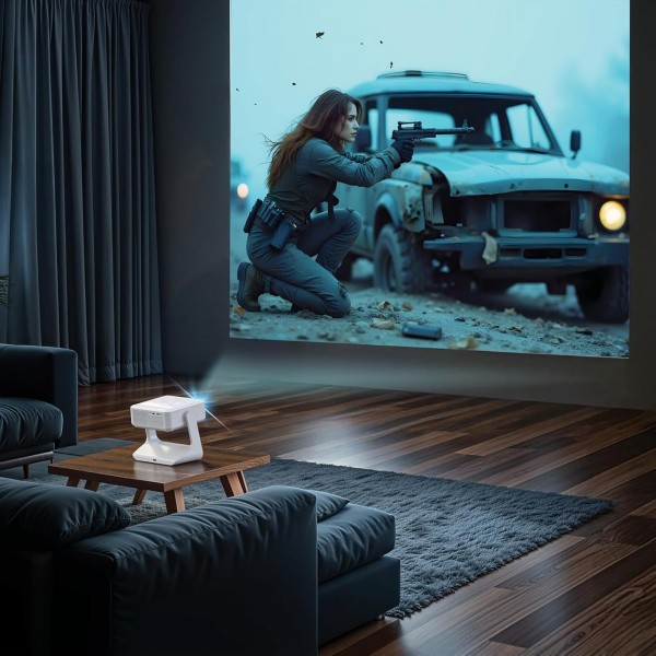 بروجيكتور بشاشة