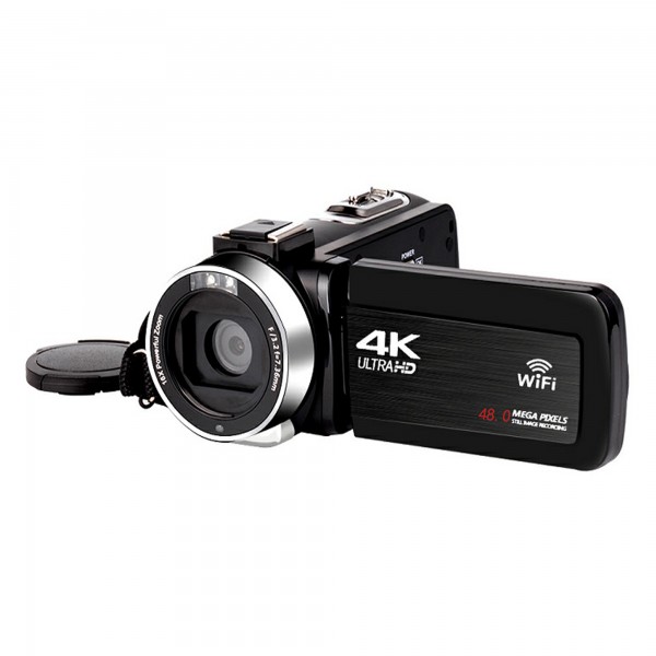 كاميرا الفلوجات الاحترافية Dingetu 4k - دقة 48MP مع رؤية ليلية ودعم ميكروفون خارجي