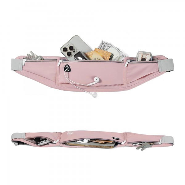 حقيبة خصر رياضية للجنسين، حامل نقود وهاتف