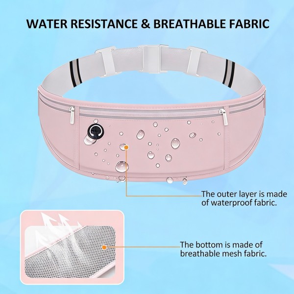 حقيبة خصر رياضية للجنسين، حامل نقود وهاتف