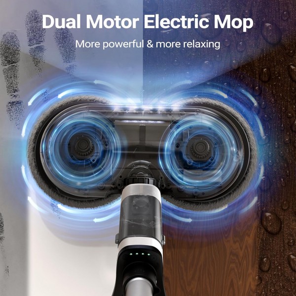 مكنسة مزدوجة الذكية العملية