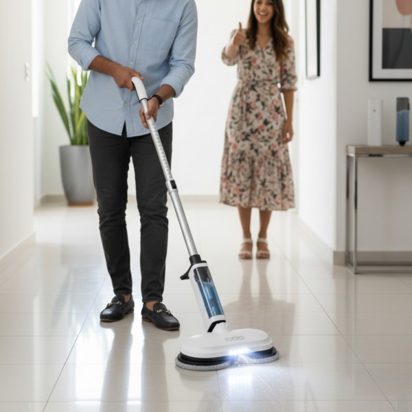 مكنسة مزدوجة الذكية العملية