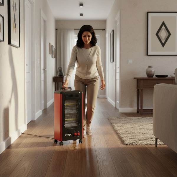 دفاية وسخان كهربائي 5 اتجاهات بضمان عامين