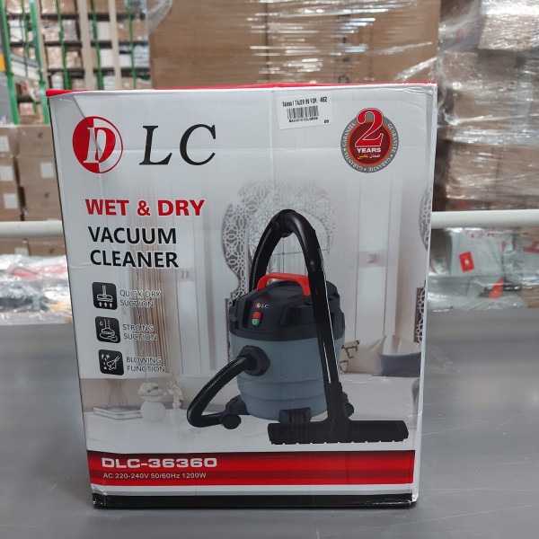 مكنسة كهربائية 3 في 1 جاف ورطب ونفخ ضمان عامين 10 لتر