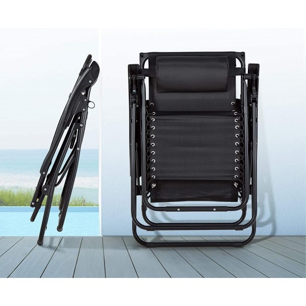 كرسي و سرير الحديقة المريح بمسند قابل للطى