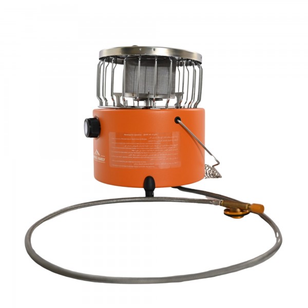 دفاية وموقد غاز بقوة 2000 واط محمول للرحلات والكشتات