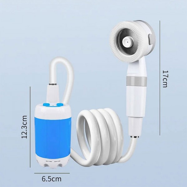 دش يدوي بدون خزان مياه