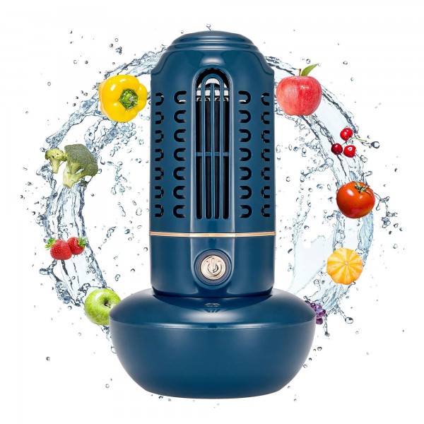 عرض غسالة تنظيف الخضروات والفواكة من البكتريا مع سلة تخزين للمطبخ