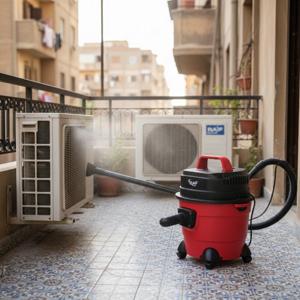 مكنسة جاف و رطب ونفخ 10 لتر من راف بضمان عامين 3 في 1 للمنزل والسيارة 1600 واط