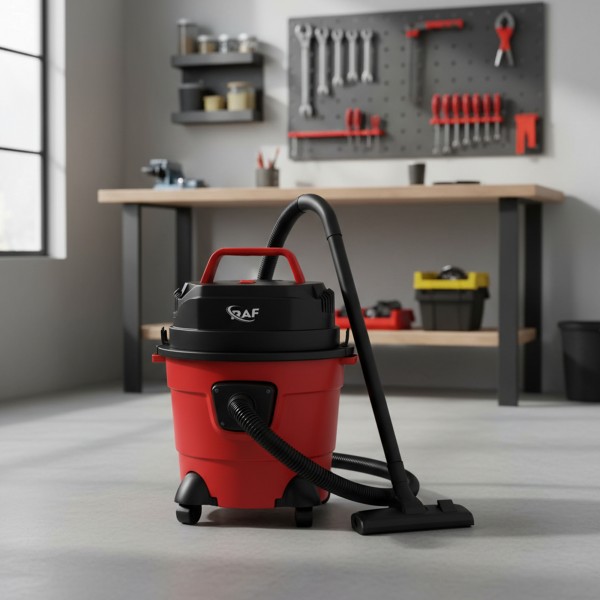 مكنسة جاف و رطب ونفخ 10 لتر من راف بضمان عامين 3 في 1 للمنزل والسيارة 1600 واط